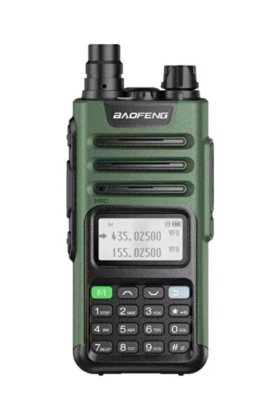 Anunnaki UV-13 Pro Yeşil Su Geçirmez Uzun Mesafe 10W Çift Bantlı Type-C Şarj ...