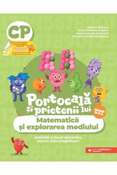 Paralela 45 Portocala și prietenii săi - Matematică și activități distractive...