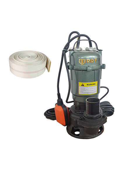 DDT Pompă submersibilă pentru apă murdară, cu plutitor, fără tocător, Profess...