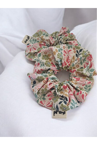 Pirene Mira Medium Scrunchie, Elastic Hair Tie