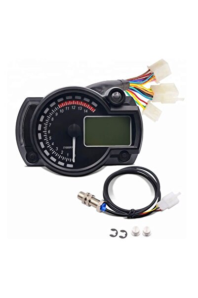 ZOCO BODY FIT Tahometru pentru motocicletă, ZocoMoto, vitezometru digital LCD...