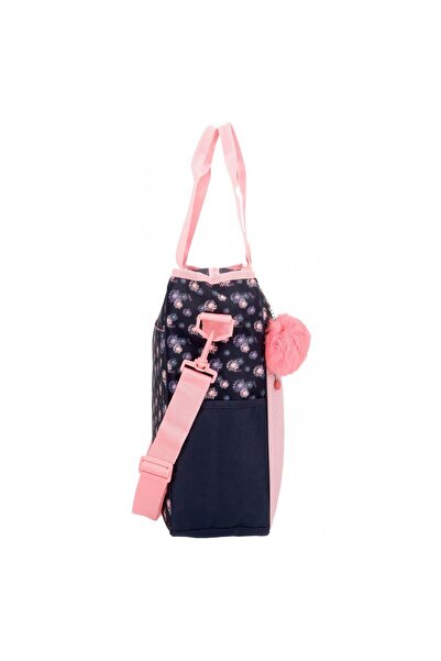 Enso Girls' shopping bag, laptop compartment Daisy, 34x36x14 cm