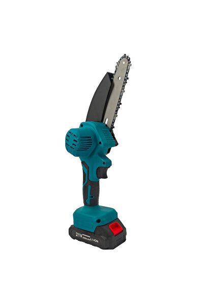 DDT Mini drujbă DDT-CRISTAL, cu 2 baterii 21 V, 2000 mAh, lamă + lanț 6", model nou