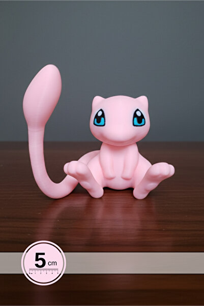 Anka Atolye Pokemon Mew Mini Masa Figürü (5cm) – Sevimli Koleksiyonluk Dekora...