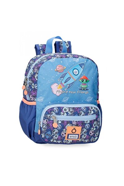 Enso Rucsac baieti gradinita, New Friends, albastru, 23x28x10 cm
