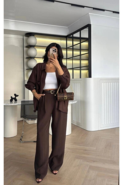 Melissatelier Palazzo Pants Brown