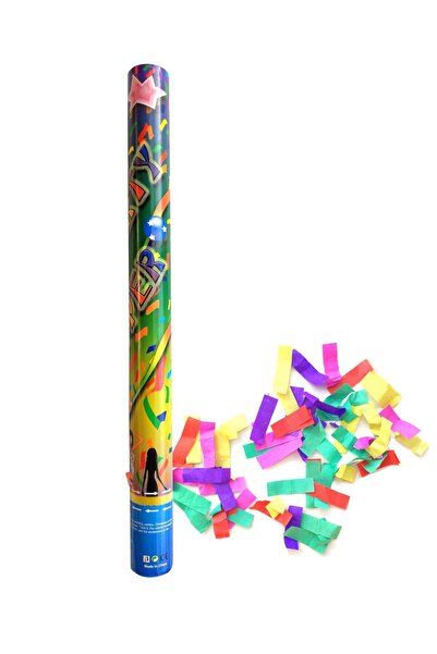 Endless Confetti cannon 60 cm multicolor paper