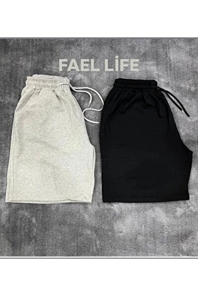 FAEL LİFE ΣΟΡΤΣ UNISEX ΓΙΑ ΚΟΡΙΤΣΙΑ/ΑΓΟΡΙΑ, ΣΕΤ 2 ΤΕΜΑΧΙΩΝ, ΧΩΡΙΣ ΣΧΕΔΙΟ