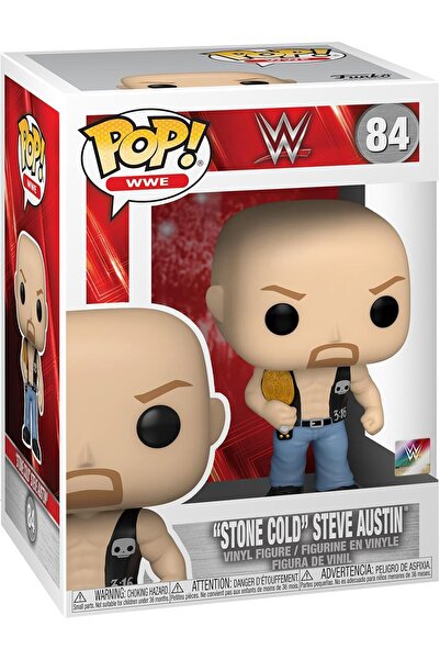 Funko Pop! WWE: SC Steve Austin with Belt (MT) Collectable Vinyl Figure