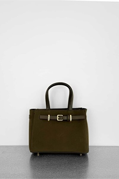 Yuka Atelier Mira Süet Çapraz Kullanımlı El ve Omuz Çantası