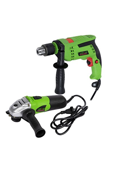 DDT Set de 2 scule electrice Kaitong, Polizor unghiular 980 W, 115-125 mm, 11...