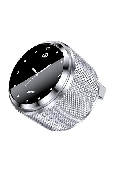 MAUEX Q1BQ Wireless CarPlay/Android Auto Watch Adapter, Plug&Play, Functional Watch, Silver