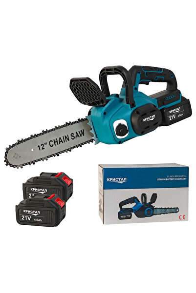 DDT Drujbă / mini ferăstrău fără fir DDT-CRISTAL, 21V, 4A, Fără perii, Motor ...