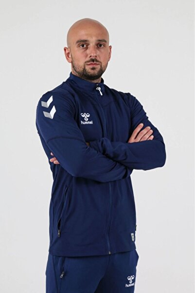 hummel , Sweat KAMP EŞOFMAN ÜSTÜ Oregon Tam Fermuar-Lacivert - 3XL