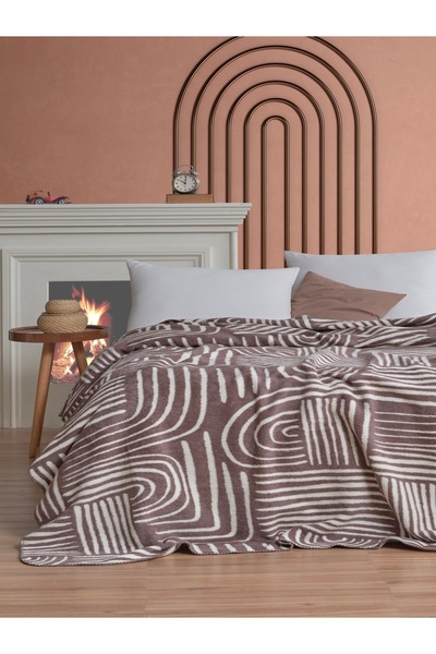 Vicuna Home Pamela Çift Kişilik Pamuklu Battaniye