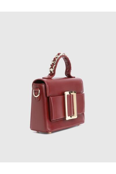 İLVİ Klein Claret Red Women's Handbag