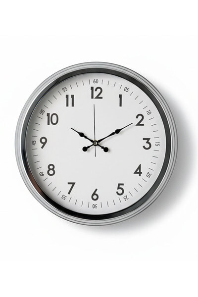 Butik Saat Ceas de perete decorativ din metal |   40 cm |   Ceasuri Boutique