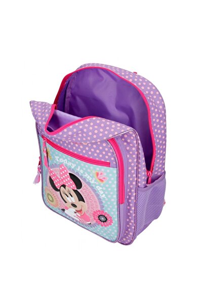 Disney Girls' school bag, Minnie Today is my day, multicolor, 30x40x13 cm