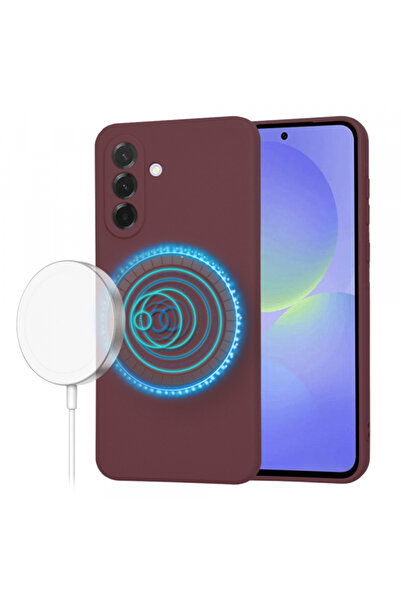 Samsung MagSafe Case for Galaxy A36 A366, Techsuit, SoftFlex, Cherry