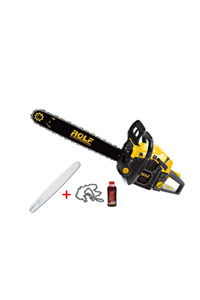 DDT Drujbă pe benzină Rolf 0055, 4,7 CP, 52 cmc, lamă de 40 cm - Rolf, 2 lame...