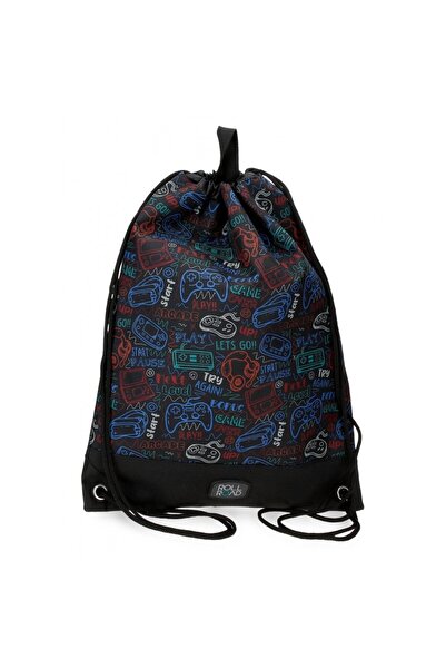 Roll Road Boys' sports bag, Next Level, black, 32x42x10 cm