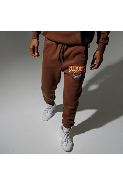 Superbluemexico Unisex Winter Jogger Sweatpants with Elasticated Cuffs
