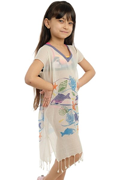 Dosimira Collared Fishtail Children's Pareo