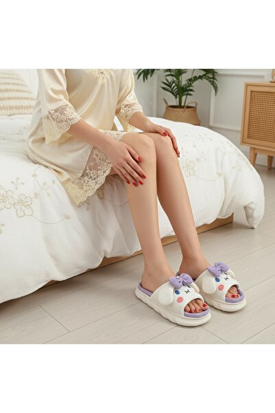 OEM Cheerful slippers for women, Open-toe slippers, Bunny model, P2071