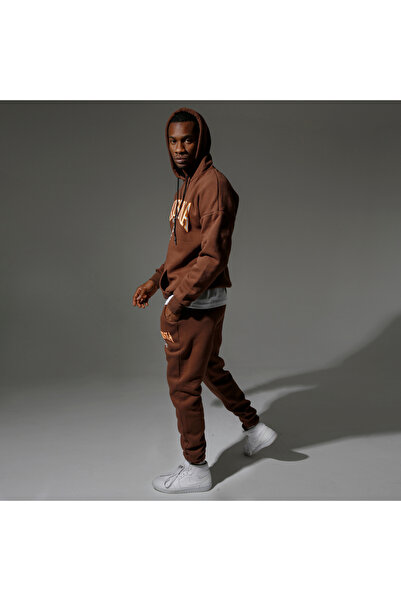 Superbluemexico Unisex Winter Jogger Sweatpants with Elasticated Cuffs