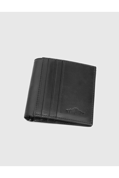 İLVİ Bruno Genuine Leather Black Men's Wallet