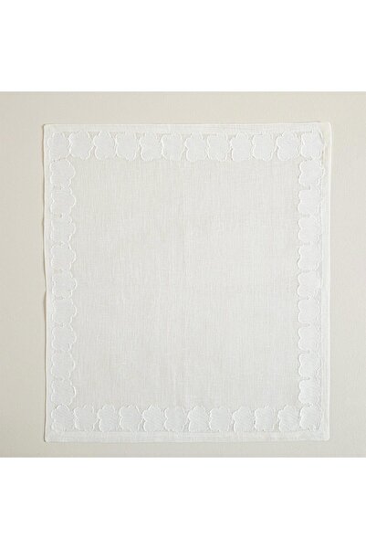 Chakra Fıore Peçete Beyaz