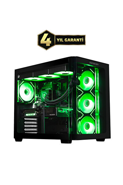 MONSTER Tulpar TD3 V1.9.9 i9 14900K Z790 32GB 1TB RX9070 XT Freedos Masaüstü ...