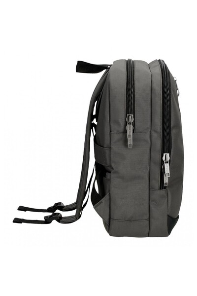 Movom Men's business backpack, Buster, 13 inch laptop/tablet compartments, gray, 27x36x12 cm