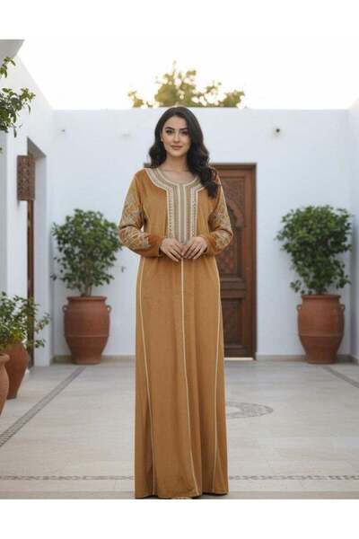 AFandina Winter jalabiya, different design A-0320224