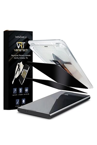 VeReTech InstaShield Privacy Screen Protector by for Samsung Galaxy S22, Tempered Glass 9H+