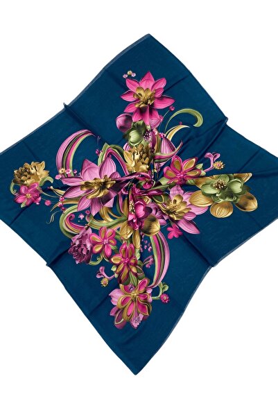 NİSA İPEK Desenli Oyalık Yazma 100 cm.