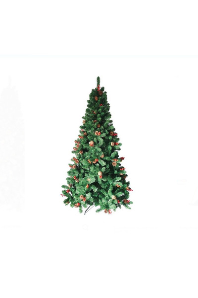 OEM Brad de Craciun Artificial Verde cu Conuri & 1168 de ramuri - 2.1m