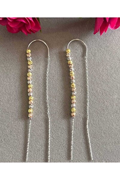 IAMIRA Double colored wire earrings