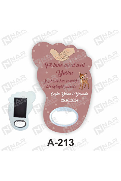 Nar Promosyon 30 Adet Mıknatıslı Ayak Açacak Magnet - Yanında Ambalaj Hediyel...