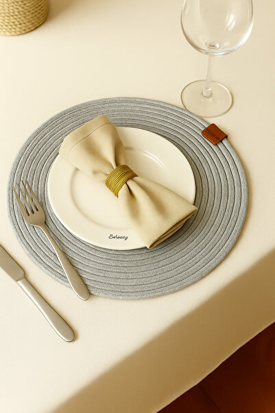 evdeucuz Handmade Natural Jute Supla |   Natural Wicker Rope American Service...