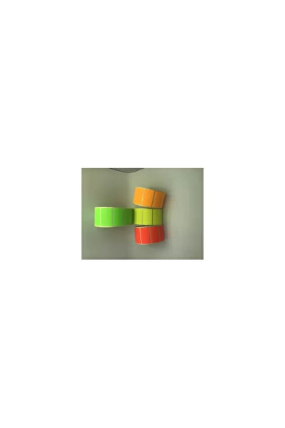 NEON ETİKET 30X50 1.000´Lİ (KIRMIZI)