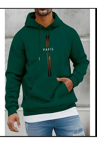 ORVIO Group هودي بخطوط عمودية مكتوبة عليه باريس