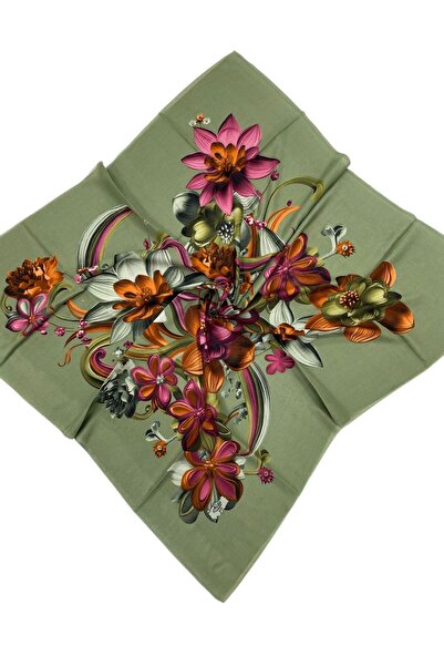 NİSA İPEK Desenli Oyalık Yazma 100 cm.