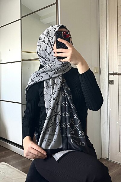 cember G desen çift taraflı pamuk şal