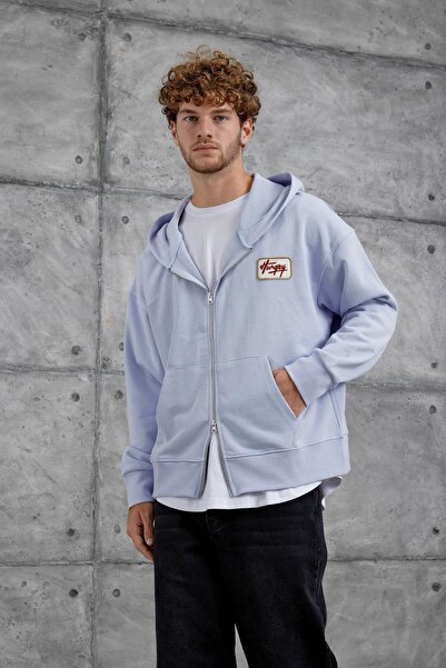 NOMARC Lila Nmrc Zippered Oversized Sweatshirt Top