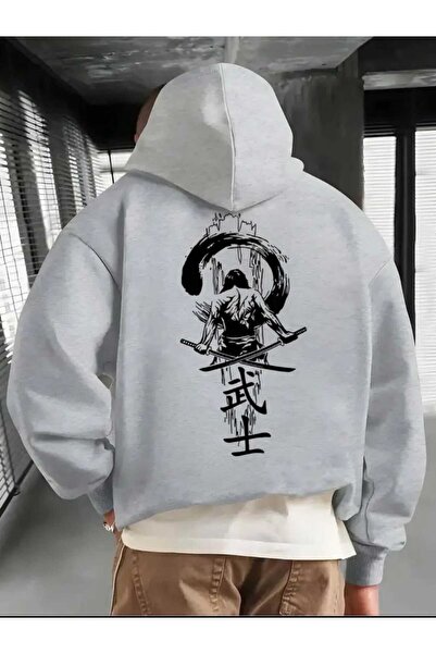 ORVIO Group هوديي ساموراي مطبوع ذو الطابع الشرقي البعيد