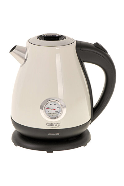 CAMRY Classic Electric Kettle Thermometer, 1.7l, Safety, Stainless Steel