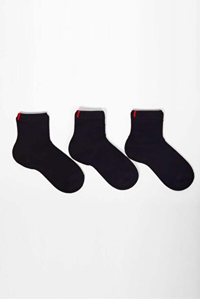 BONY SOCKS Опаковка от 3 бамбукови детски чорапи Harold Navy Blue