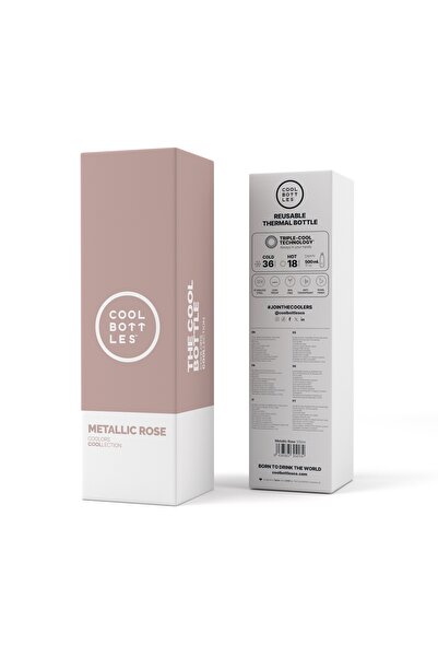 Cool Bottles The Bottle - Metallic Rose 500ml