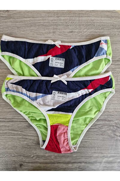 LİA Underwear Women's Bikini Panties 2 Pack